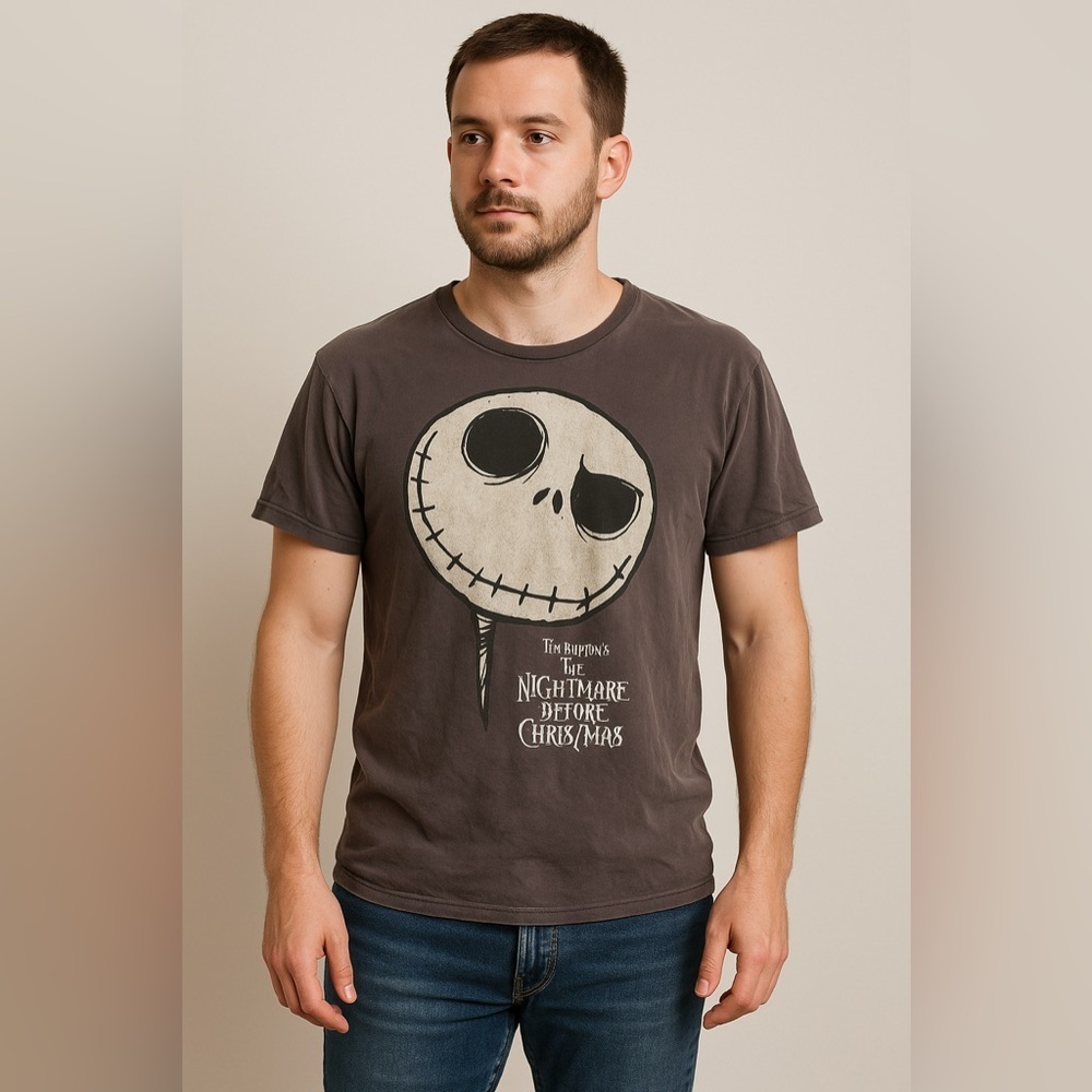 Disney “The Nightmare Before Christmas” Jack Skellington Graphic Tee – Size L